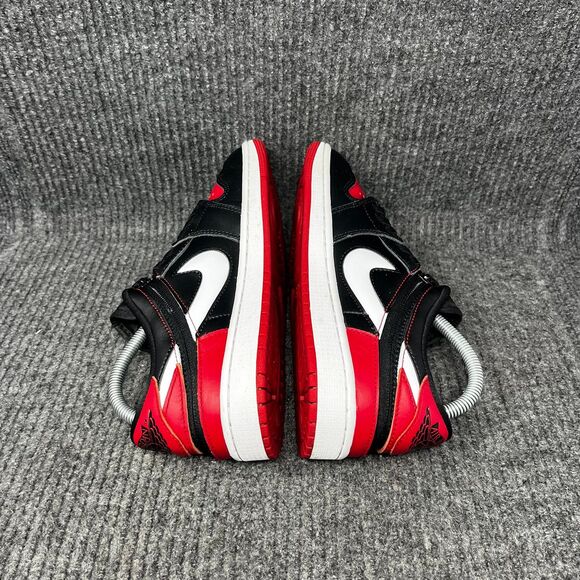 Nike Air Jordan 1 Low Flyease Bred Black Gym Red Mens 7 / Womens 8.5 DM1206-066 - Picture 5 of 8